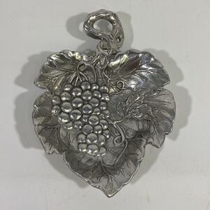 Arthur Court Grape Candy Dish Bowl Plate 1993 7”